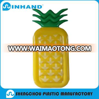 Factory Giant Pineapple Pool Party Float Raft Summer Outdoor Swimming Pool Inflatable Lounge Pool Decorations Toys for Adults