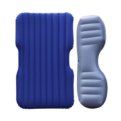 PVC inflatable car travel car mattress 0.55mm inflatable adult car bed