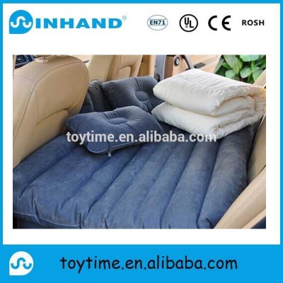 comfortable pvc inflatable single air bed, floor air bed mattress ,inflatable car travel air bed mattress