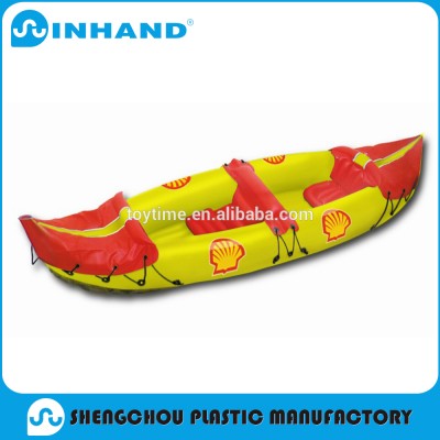 2017 Yellow Pvc Inflatable Rafting Water Sport Boat For Play