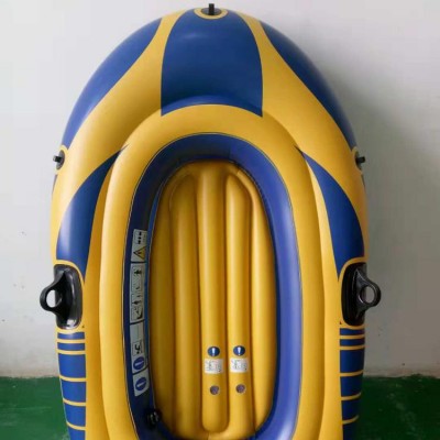 Factory production EN71-1-2-3 Eco-friendly Blue PVC Inflatable fishing Boat