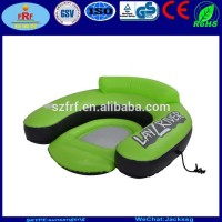 Inflatable Lounge River Float, Inflatable U Shape float lounger, Inflatable Mesh Seat Pool float lounger